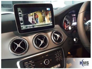 Mercedes Benz CLA200 C117 (TV Digital ASUKA HR630+iPhone AV Adaptor+DVR Thinkware F800 Pro)