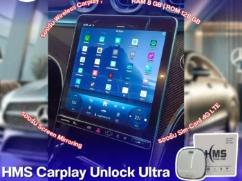 🌟 กล่อง HMS Carplay Unlock Ultra สำหรับ Mercedes-Benz CLS300d 🌟